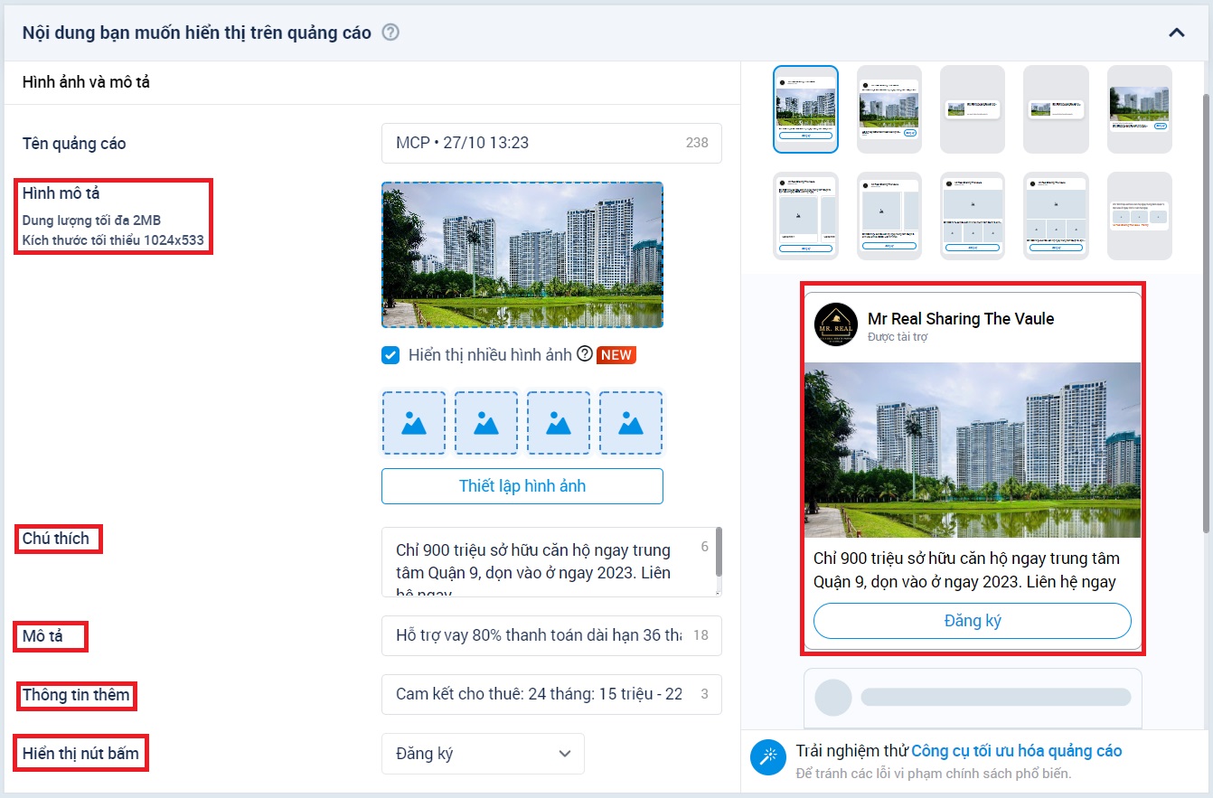 5 Mẫu Quảng Cáo Zalo Form Bất Động Sản Thu Hút - hình 2